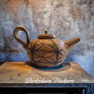 Carol Grocki lewis porcelain pottery teapot 2011 signed - Picture 1 of 18