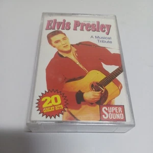 Elvis Presley Musical Tribute Album Various Rock Artists Music Cassette OZ Tape - Picture 1 of 6