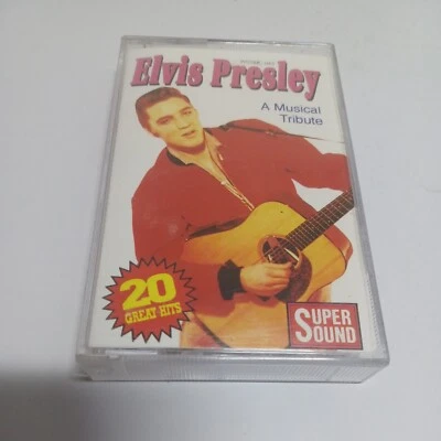 Elvis Presley Musical Tribute Album Various Rock Artists Music Cassette OZ Tape - Image 1 of 4