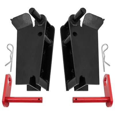 Caltric 67858 67859 Snow Plow Ultra Mounting Pocket Receiver Pockets for Western - Image 1 of 4