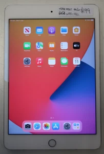 Apple iPad Mini 4th Gen 64GB (2015) Wi-Fi + Cellular - Picture 1 of 9