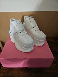 Sugar Thrillz Opal White Trainers Size UK 5 US 7 EU 37 - Picture 1 of 8