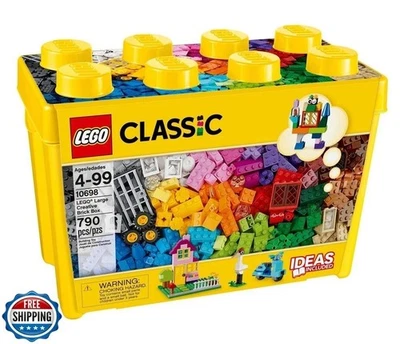 LEGO Classic Large Creative Brick Box 10698 Building Toy Set, Toy Storage - Image 1 of 4