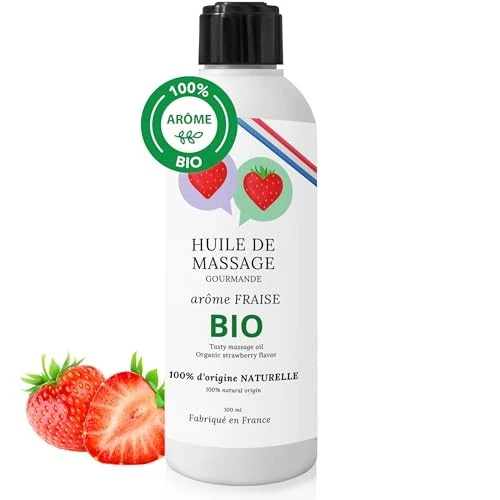 Huile de Massage Comestible Érotique Sensuel Chauffante Relaxante BIO Profess... - Photo 1/1