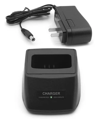 Rapid Desktop Charger Compatible with Icom Radio IC-T7 IC-T7H IC-W32A IC-Z1A ... - Image 1 of 4