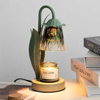 Candle Warmer Lamp,Vintage Lamps with Timer Adjustable Height Scentsy Wax War - Image 1 of 4