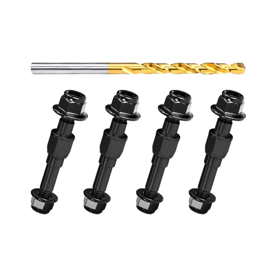 Kit de soporte de torre de choque de acero al carbono GPM 4140 negro para 1/8 KRATON 6S EXB Foto 1 de 1