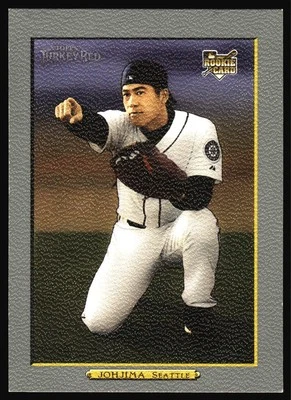 2006 Topps Turkey Red Kenji Johjima Rookie RC #623 Seattle Mariners Foto 1 de 2
