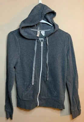 Sudadera con capucha gris manga larga con cremallera FE Route 66 talla S para niñas junior Foto 1 de 3