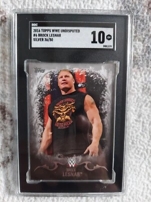 2016 Brock Lesnar WWE Undisputed - Image 1 of 2