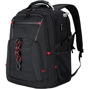 Grand Sac à dos Homme 17.3" Sac à Dos Ordinateur Portable avec Poches RFID Po... - Photo 1/7