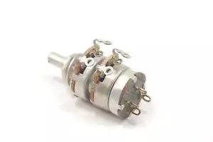 Mallory - 126255 235640 Dual Potentiometer. 1Meg, with Dual Switch, Linear - Picture 1 of 5