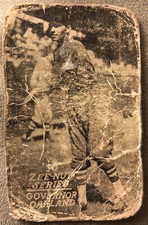 Old Rare Vintage 1930 Zee Nut Series Tony Governor Card Oakland Oaks Low Grade