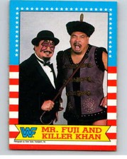 1987 O-Pee-Chee WWF #17 Killer Khan/Mr. Fuji  V69434