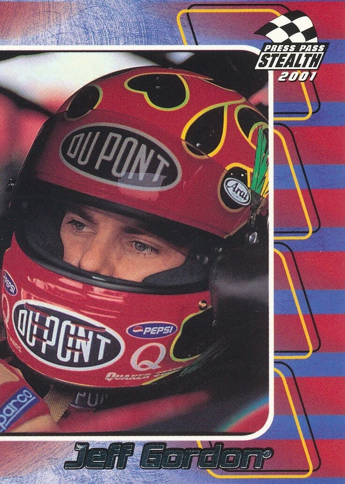 Jeff Gordon 2001 Press Pass Stealth  #30 Racing Card Nascar - Image 1 of 1