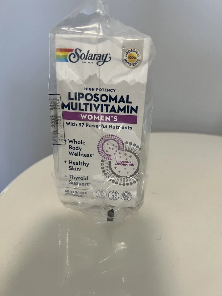 Multivitamínico liposomal Solaray para mujer, 60 unidades para mujer Foto 1 de 1