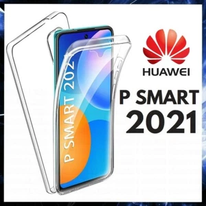 Cover 360 For Huawei P Smart 2021 Case Front Retro Clear Silicone TPU Case - Picture 1 of 12