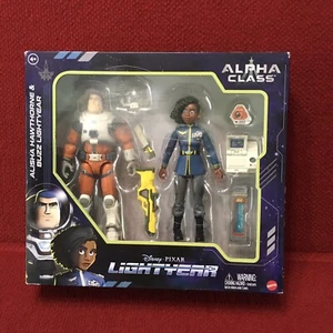 Juego de figuras Disney Pixar Lightyear 2022 ALPHA CLASS BUZZ & ALISHA HAWTHORNE - Imagen 1 de 5