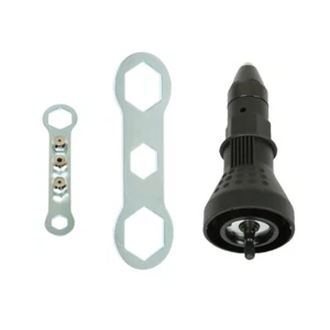 Electric Rivet Nut Gun Adaptor Insert Cordless Power Drill Tool Kit Professional - Picture 1 of 9