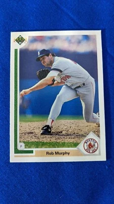 1991 Upper Deck Baseball Card #683 Rob Murphy - Image 1 of 2