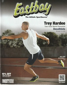 Eastbay Catalog April 2012 featuring Trey Hardee - Track and Field - Picture 1 of 1