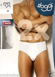 Sloggi Uomo Articolo Midi conf 2 Slip 6 Bianco