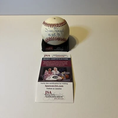 Willie Stargell Pirates Inscription 91 Autographed Signed Baseball JSA #AX41536 - Image 1 of 4