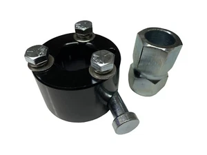 Steering Wheel Quick Release Boss Kit Weld on 3/4" Shaft Universal - Black - Picture 1 of 2