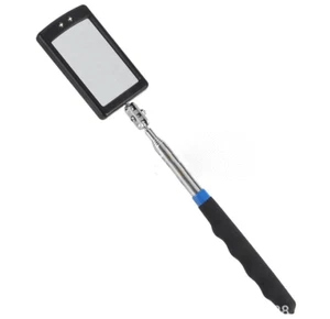 New Telescoping Mirror Inspection Vehicle Car Mechanic Adjusting Tool LED Light - Picture 1 of 3