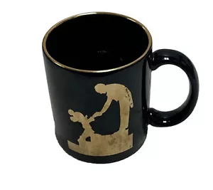 Walt Disney Fantasia Coffee Cup Black N Gold Disney Mug - Picture 1 of 7