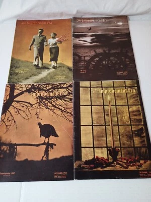 The Improvement Era 1938 Scouting Jubilee Year 12 Issues LDS Mormon - Image 1 of 4