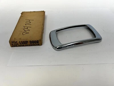 Dodge Plymouth Deluxe P9 1940 Road King luz trasera lámpara bisel NOS 854764 Foto 1 de 4