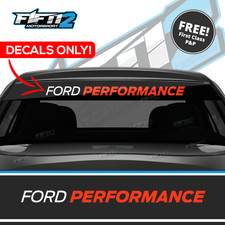 Ford Performance Decal Sticker Graphics Sun Strip Decals Vinyl Window Banner
