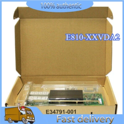 New Intel E810-XXVDA2 25GbE PCI-E Ethernet Network Adapter E810 E810XXVDA2G1P5 - Image 1 of 4