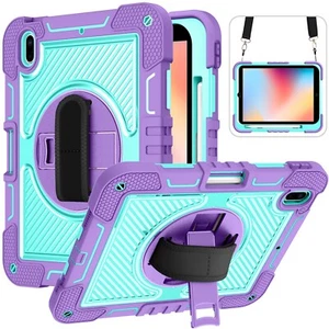 Funda con correa para el hombro resistente a prueba de golpes con soporte de goma 10.9" 10.ª generación para Apple iPad - Imagen 1 de 65
