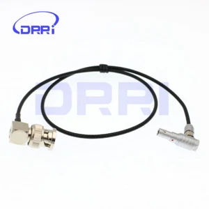 Cable de código de tiempo de ángulo recto BNC a 4 pines para cámara escarlata épica roja - Imagen 1 de 3