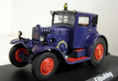 Lanz Eilbulldog Closed Blue Tractor Schuco 02981 1:43 Blue Tractor 55 HP - Image 1 of 3