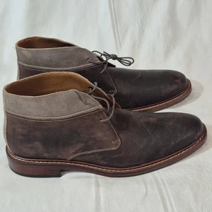 Cole Haan Leder Chukka Stiefel Benton Welt Wildleder C24533 Herren 10M TOP - Bild 1 von 15