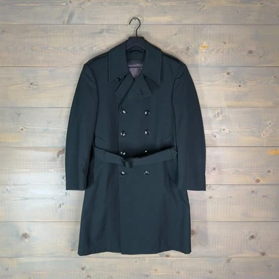 Vintage 1990s Canadian Military Double Breasted Wool Overcoat Fits Men's XS-S - Image 1 of 4
