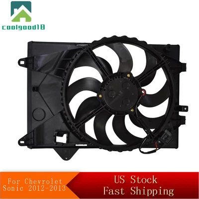 Conjunto de ventilador de radiador para Chevrolet Sonic LT 2013-2018 Trax 2012 2013 2014 2015 Foto 1 de 3