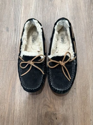 Zapatillas UGG Dakota negras de gamuza/piel de oveja Australia para mujer talla 9 Foto 1 de 4