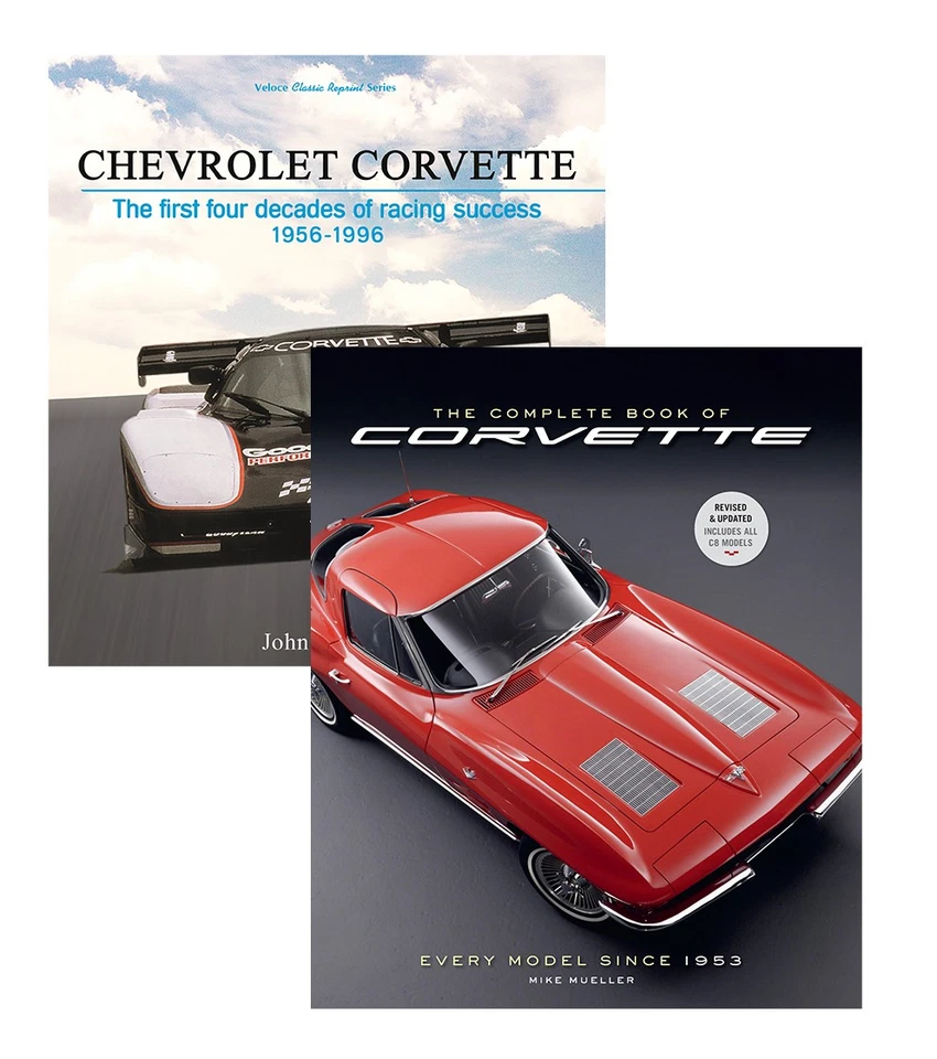 Chevrolet Corvette – The Complete Book (5th Ed) & First Four Decades of Racing - Изображение 1 из 3