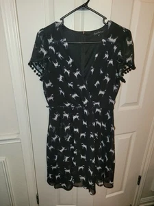 Smak Parlour Mops Unique Print Kleid - Bild 1 von 10