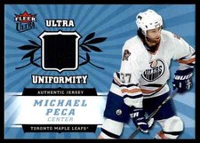 2006-07 Ultra Uniformity Michael Peca Toronto Maple Leafs #U-PE R69