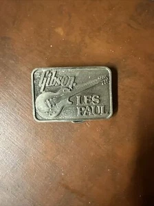 Gibson Les Paul Belt Buckle Vintage - Picture 1 of 14