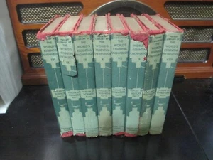 Lot Of 8 Pocket Library Of The Worlds Essential Knowledge HC/DJ 1929 - Imagen 1 de 5