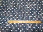 Blue Patriotic Distressed Wood With Stars Cotton Fabric By The Yard