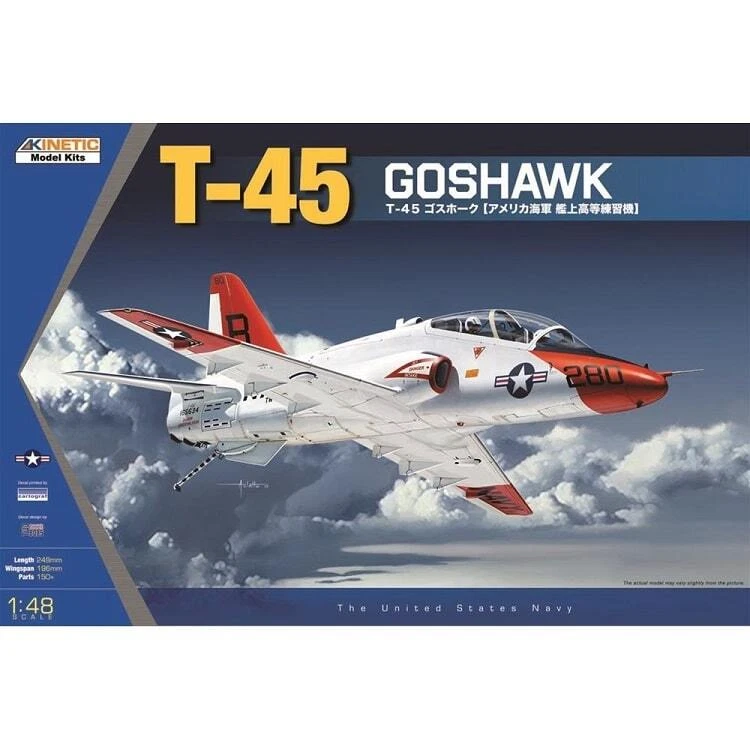 Kinetic 48038 T-45 Goshawk Kit Montaggio 1/48 - Immagine 1 di 1
