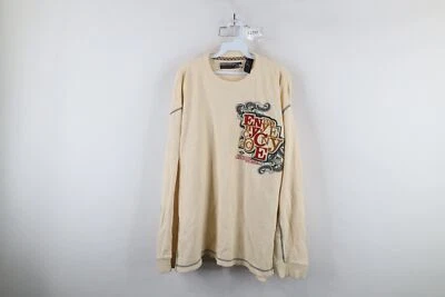 Camiseta De Colección Y2K Enyce Para Hombres 3XL Deletrear Tribal Térmica Tejida Gofre Manga Larga Foto 1 de 4