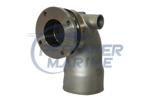 Kit gomito scarico inox per Yanmar 6LY-UTE, sostituisce 119588-13500 - Foto 1 di 1